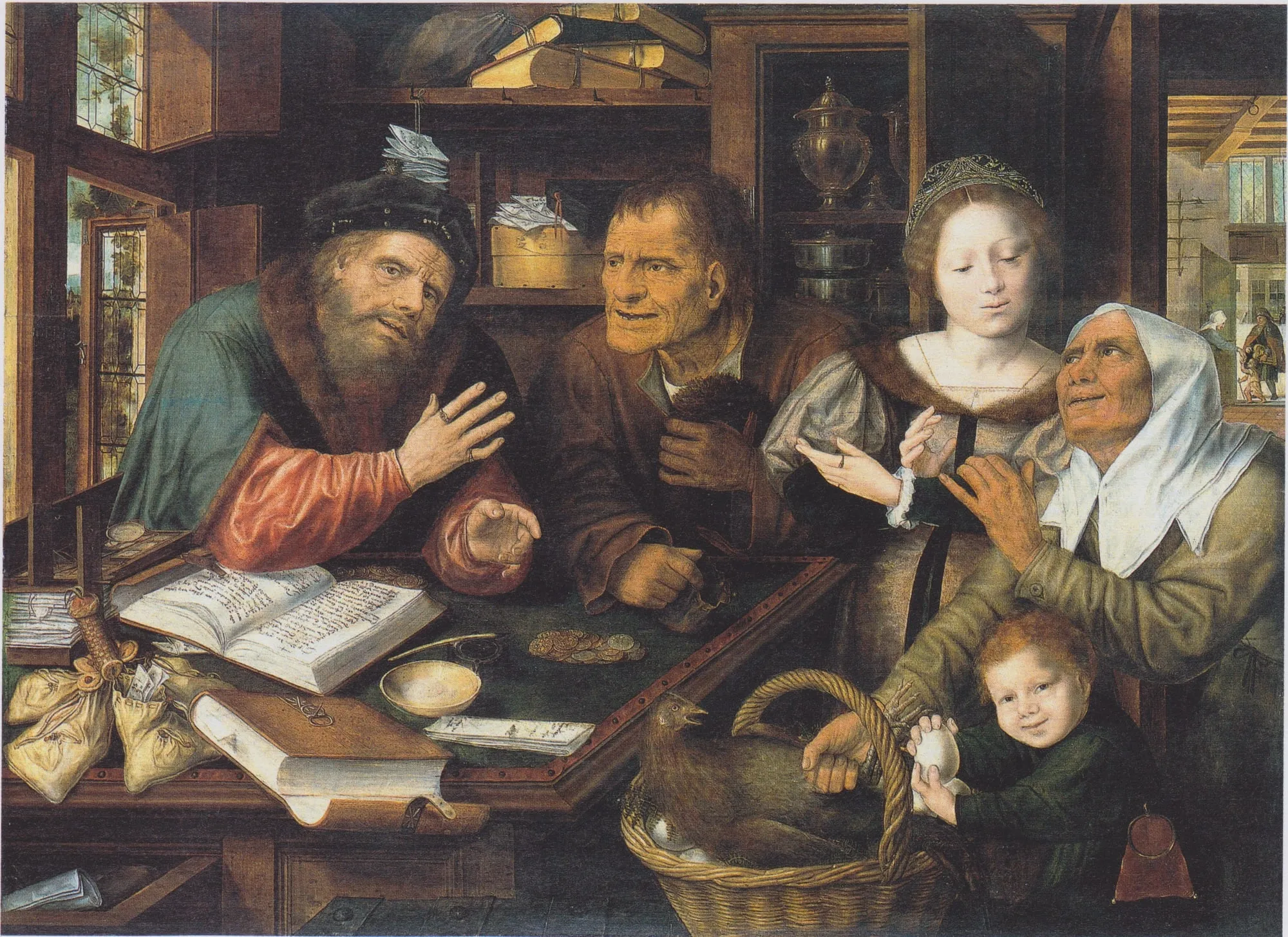 Capa do episódio #76: No cobrador de impostos, 1539, Jan Massys. Domínio público, via Wikimedia Commons