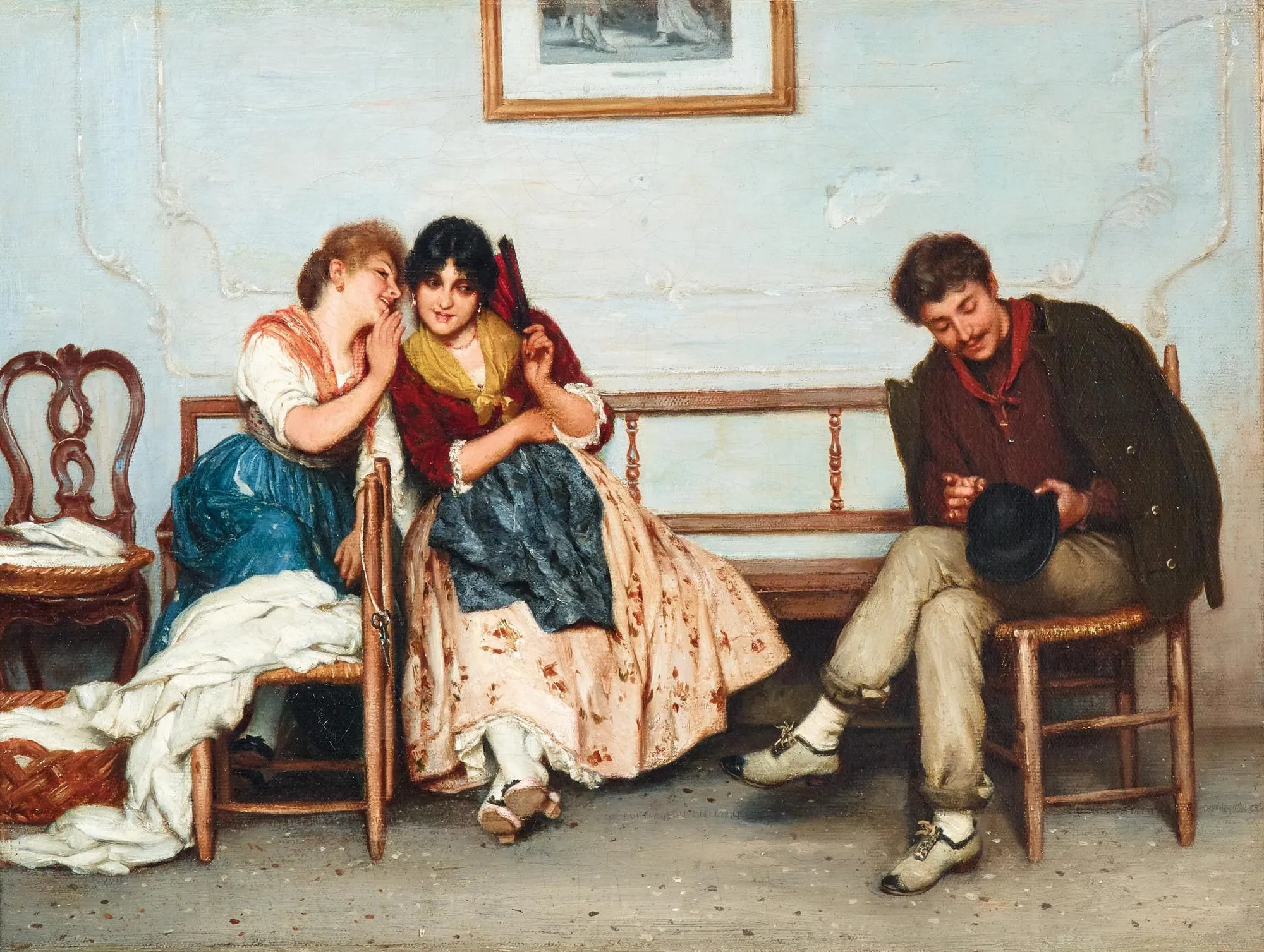Capa do episódio #56: Segredos, Eugen von Blaas. Domínio público, via Wikimedia Commons