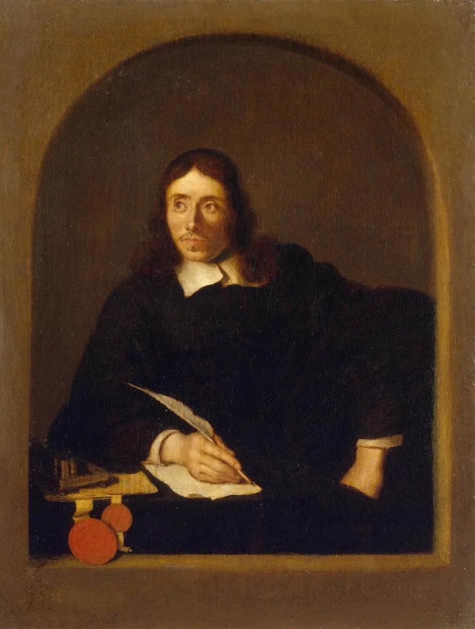 Capa do episódio #8: Retrato de um notário, de Arie de Vois. Domínio público, via Wikimedia Commons